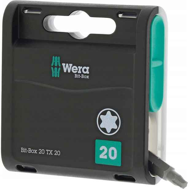 Bity Torx TX20 25mm 20 Ks Wera Bit Box 20 Tx 05057770001
