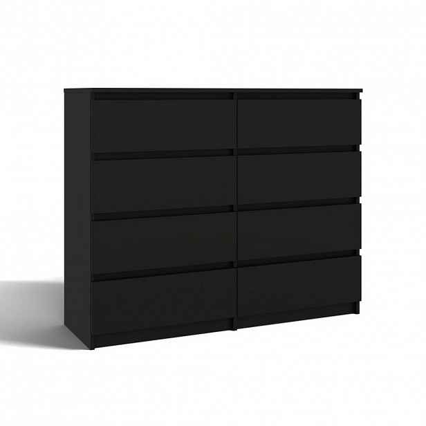 RAUMHIRSCH FURNITURE KOMODA černá 120/97/40