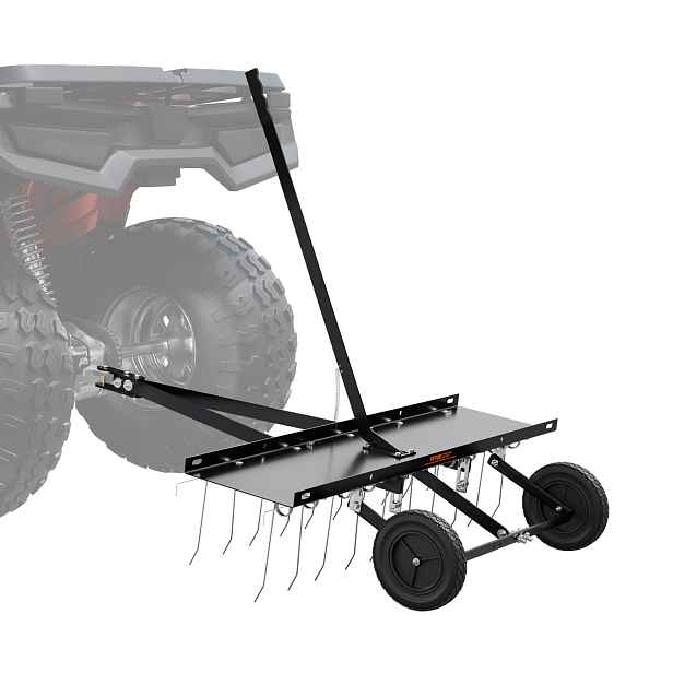 TEMU VEVOR hrábě na trávu pro 1015 mm ATV sekačku na trávu, 20 zubů