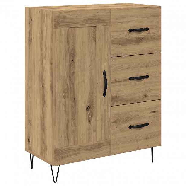 vidaXL Servírovací skříň Řemeslný Dub 69,5 x 34 x 90 cm