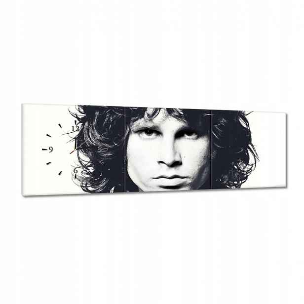 Hodiny 120x40 Zpěvák The Doors
