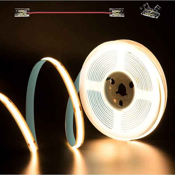 Led páska teplá bílá 2700K DC24V,5 m 480 Led/m CRI93+ Led pásek