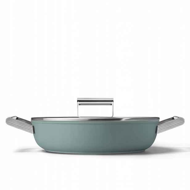 Smeg DPF2812EGM Hluboká pánev 28 cm Smaragdová (matná)
