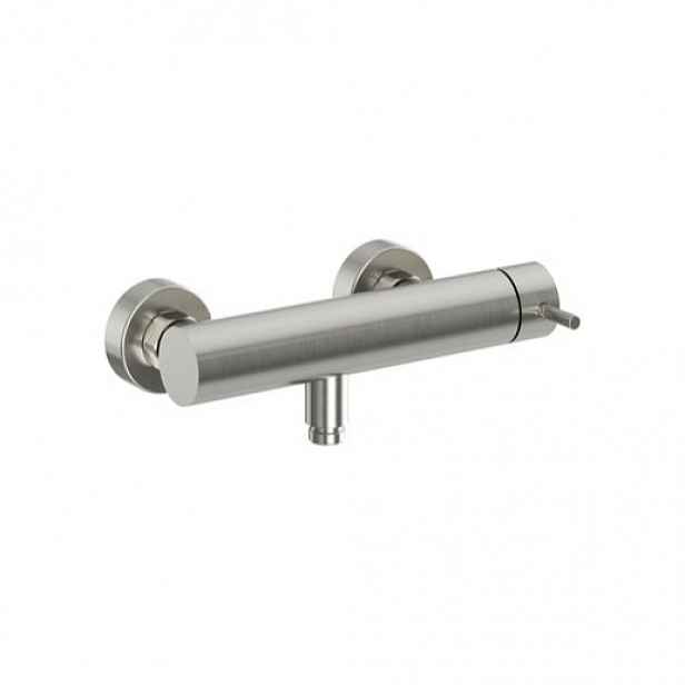 Sprchová baterie Ravak Nox bez sprchového setu 150 mm nerez kartáčovaná X070647
