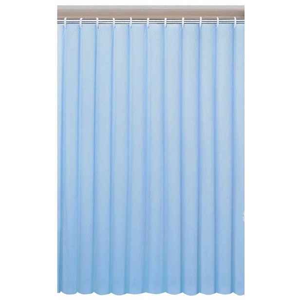 AQUALINE - Sprchový závěs 180x180cm, PEVA, modrá 0201003 M