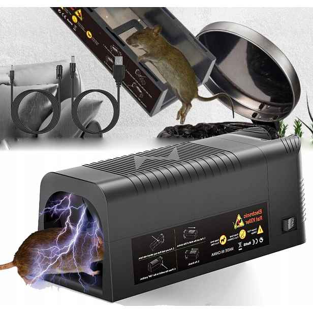 Silná Elektrická Past Na Krysy A Myši, Zařízení Proti Myším