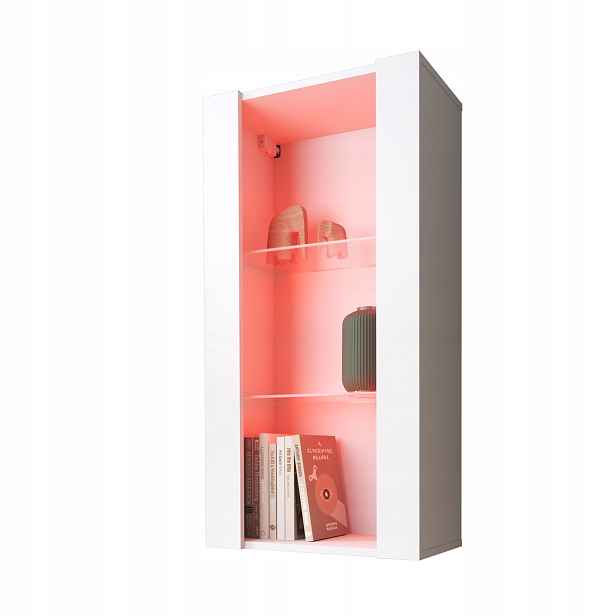 komodee Tivoli Závěsná Vitrína Vertical 100 Bílá Rgb Led