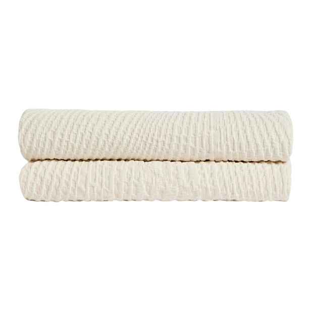 Krémový přehoz 240x260 cm Raylo – Kave Home