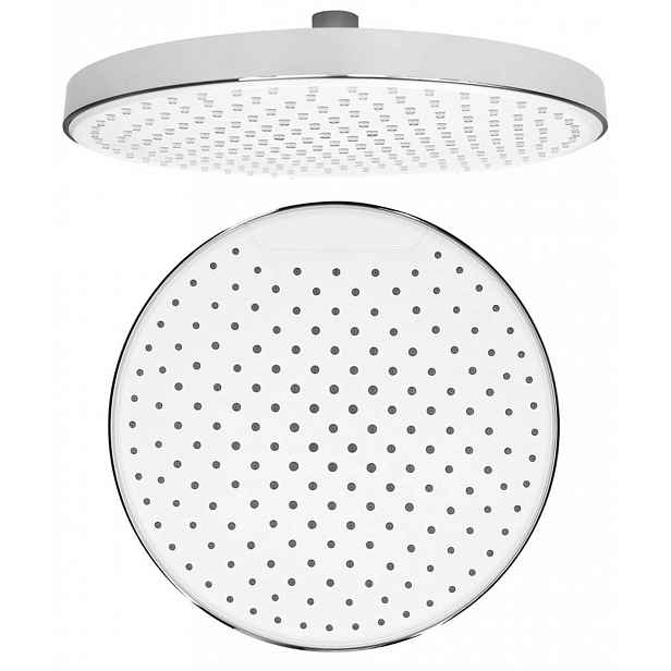 Sapho - Hlavová sprcha, průměr 26 cm, chrom/bílá SK151