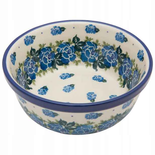 Miska na polévku Miska na musli 16 cm Umělecká keramika Bolesławiec dek 1532