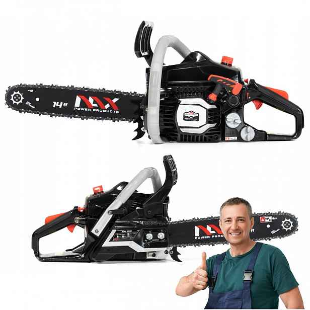 Řetězová Pila Benzínová Nax Motor Briggs 35CM 37CC Low Kickback