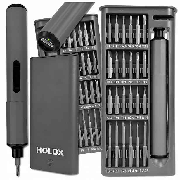 Akumulátorový šroubovák Holdx 49v1 přesný s pouzdro