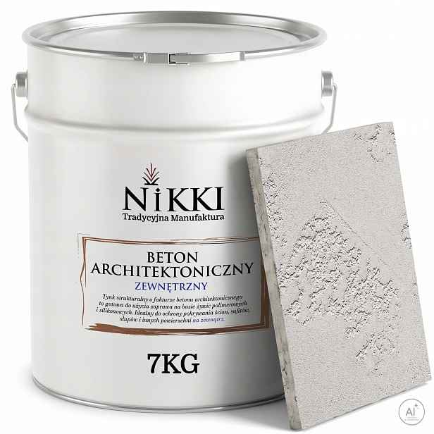 Architektonický venkovní fasádní beton 5m2 7kg Šedý Světlý F264