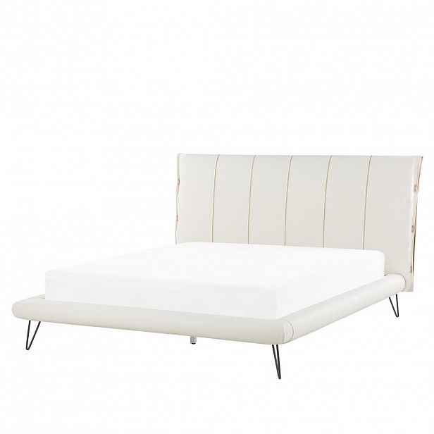 Beliani POSTEL 160/200 cm Krémová Betin
