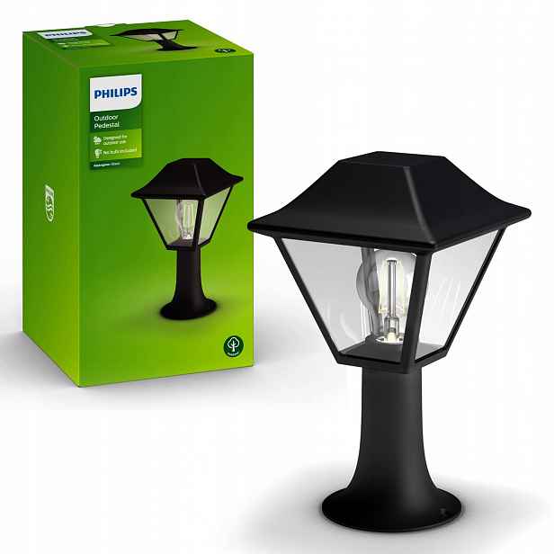 Led venkovní zahradní lampa Alpenglow E27 Sloupek 30 cm Lucerna Philips