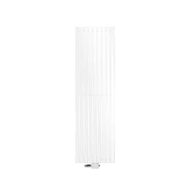 LuxeBath KOUPELNOVÝ radiátor Stella 480 × 1600 mm, bílý, s univerzálním ventilem