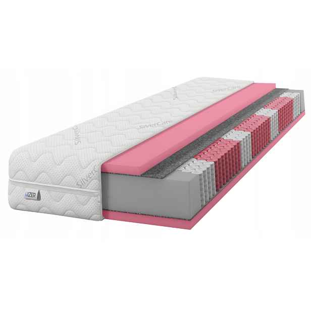 Matrace 80x200 pružinová Hr Multipocket HR35 H3 20 cm Středně tvrdá