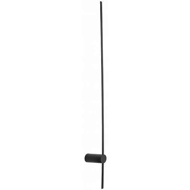 Nástěnná lampa Saber Černá 16W Led 3000K IP20 120cm Nástěnná lampa do pokoje domu