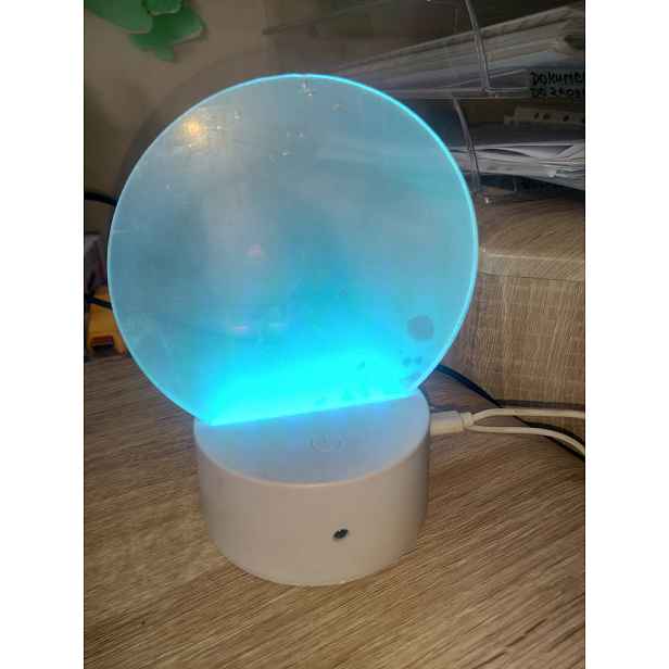 Noční Lampa Led 3D s jménem Foto Dárek pro sestru k narozeninám