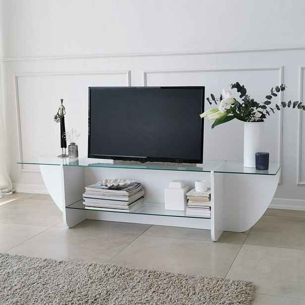 TV stolek Lily TV - White