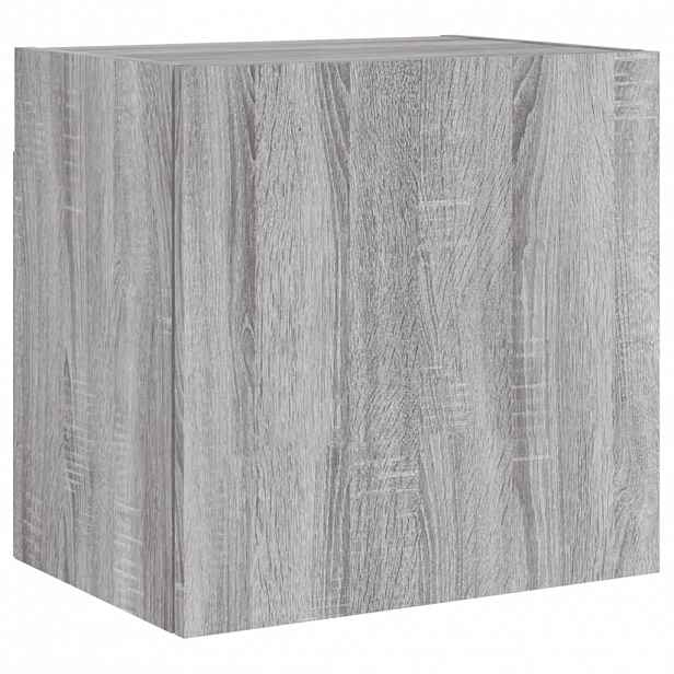 vidaXL Nástěnná TV skříňka šedá sonoma 40,5x30x40 cm kompozitní dřevo