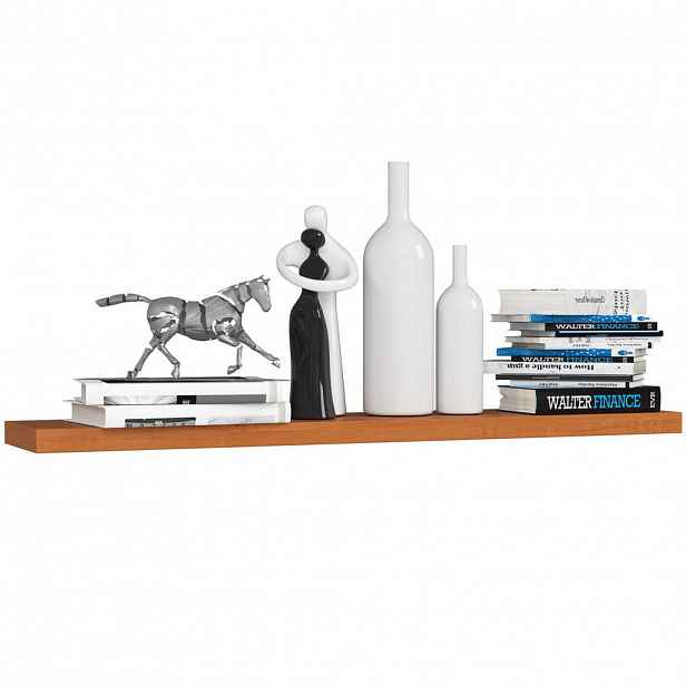 RAUMHIRSCH FURNITURE NÁSTĚNNÁ POLIČKA v barvě olše 3/100/20