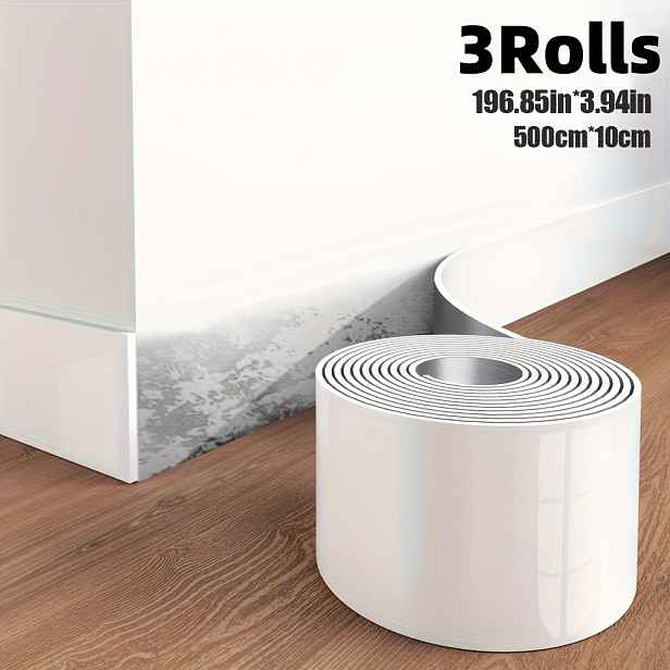 TEMU 1/2/3 Role, 1 Role = 5 Metrů Dlouhá × 10 Centimetrů Široká, Zesílená Mramorová Samolepicí Tapeta, DIY Odnímatelná, Vhodná pro TV Pozadí, Dveřní