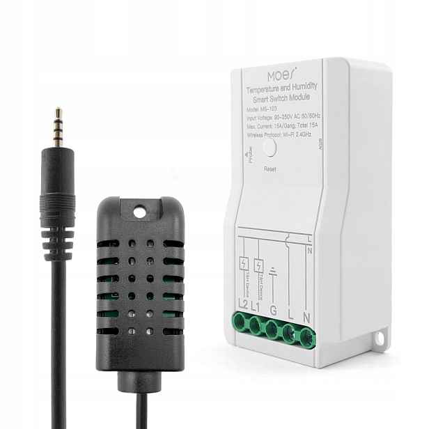 Termostat MS-103 Sonda vlhkosti, teplota Tuya Wifi