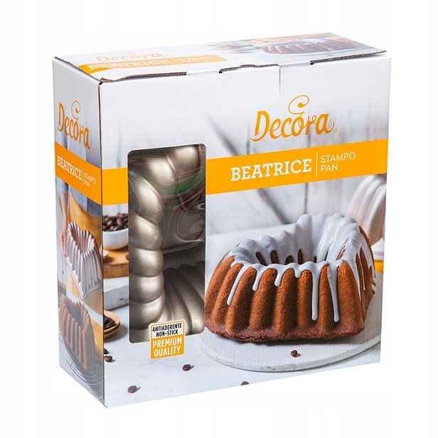 Forma na pečení bábovky Beatrice Srdce Decora