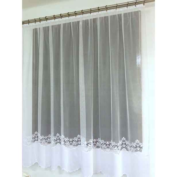 Mg Záclona 628/72 Bílá 350X250 cm hotová obšitá M