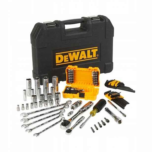 sada 89 ks nástrojů s nástavci 1/4" a 1/2" DeWALT [DWMT73800-1]