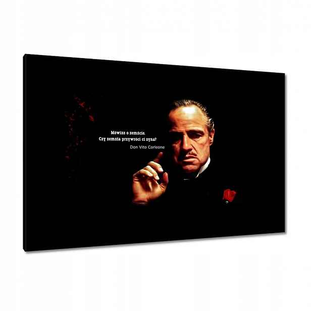 Obrazy 120x80 Godfather Don Citáty