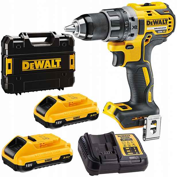 Aku Šroubovák 18V 2x3Ah Xr 70Nm DeWalt DCD791L2T Tstak