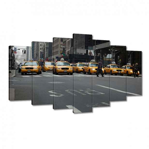 Obrazy 140x80 New York žluté taxíky