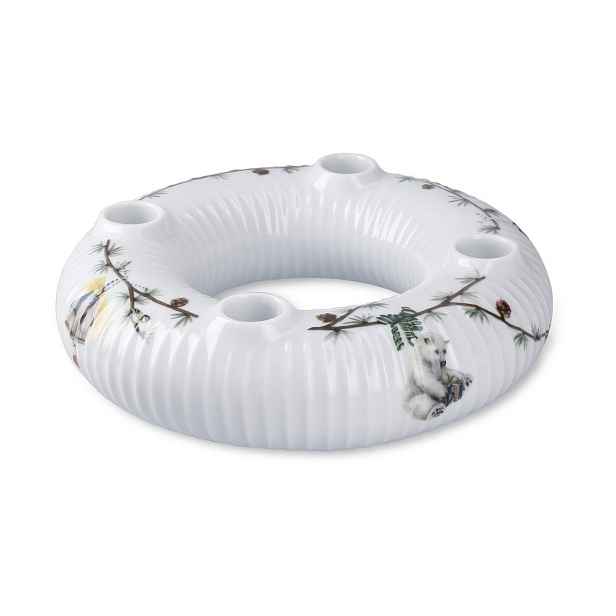 Porcelánový adventní svícen s vánočním motivem Hammershøi Christmas – Kähler Design