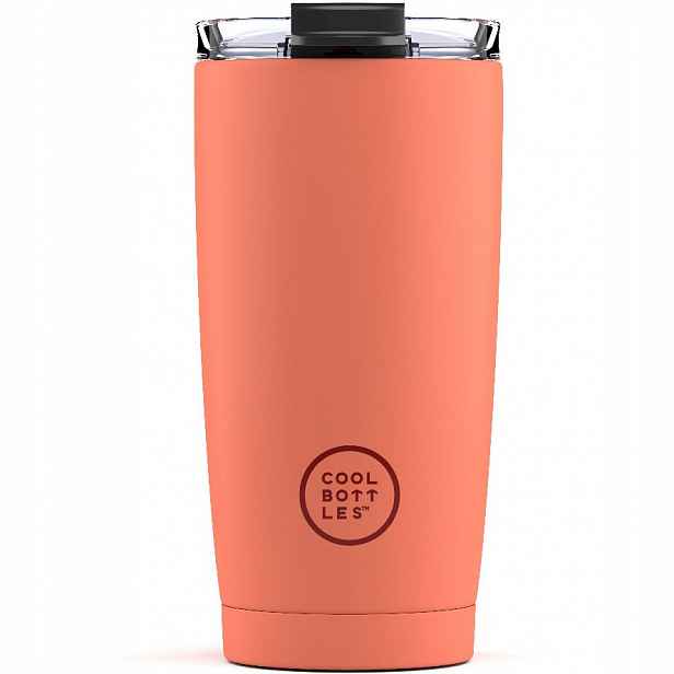 Termohrnek 550 ml Triple Pastel coral Cool bottles