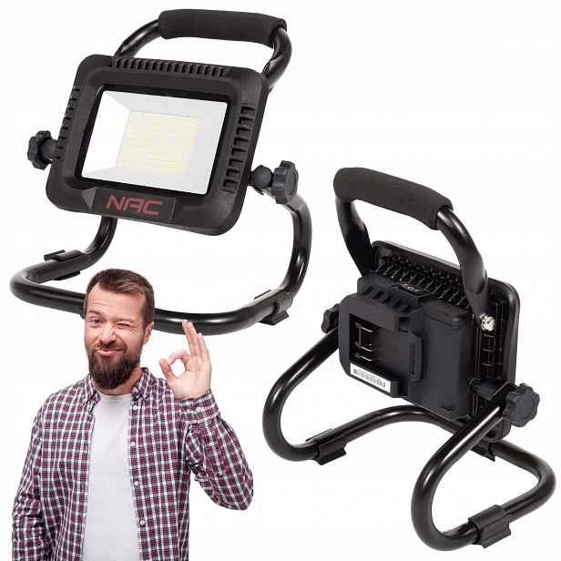 Led Akumulátorová Lampa Nac Do Dílny Pro Garáž 20V 5000/2000LM Tělo