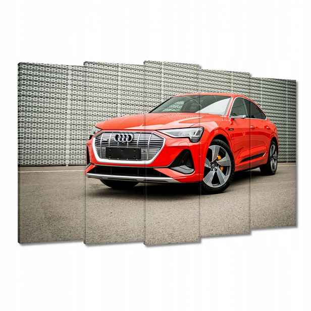 Obrazy 150x95 Červené Audi e-tron