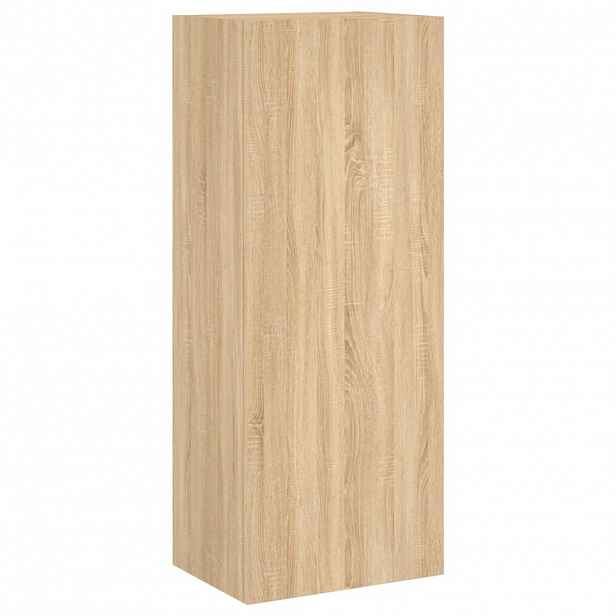 vidaXL Nástěnná TV skříňka dub sonoma 40,5x30x102 cm kompozitní dřevo