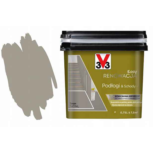 3V3 Easy Renovace Pvc Kafli Dlaždice Schody Garáž Boazeria Tupe Satén 750ML