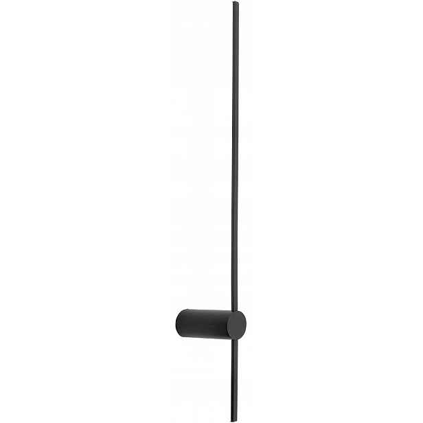 Nástěnná lampa Saber Černá 11W Led 3000K IP20 80cm Nástěnná lampa do pokoje domu