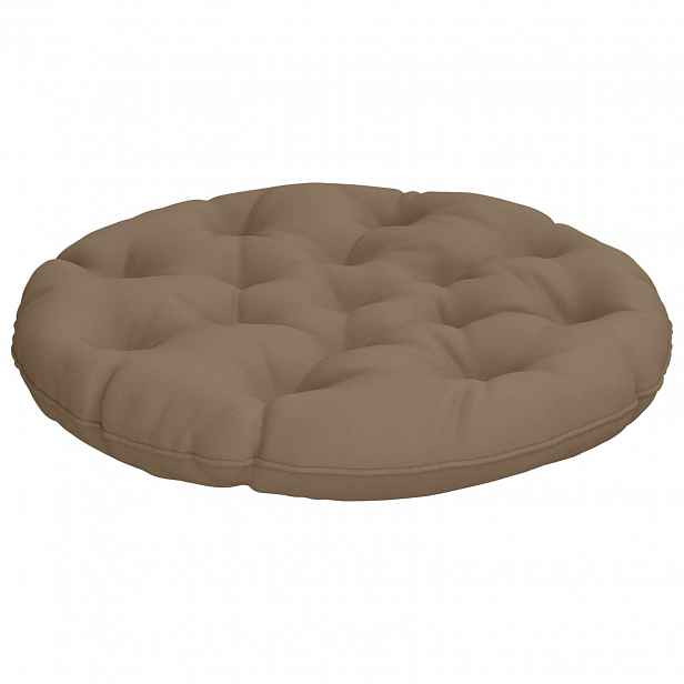 vidaXL Polštář na závěsné křeslo VIANEN 100% polyester Taupe