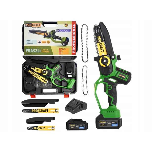 Akumulátorová řetězová pila Procraft PKA32Li