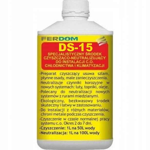 Ferdom DS-15 Jemný čisticí nebo neutralizační přípravek pro C.o. 1L
