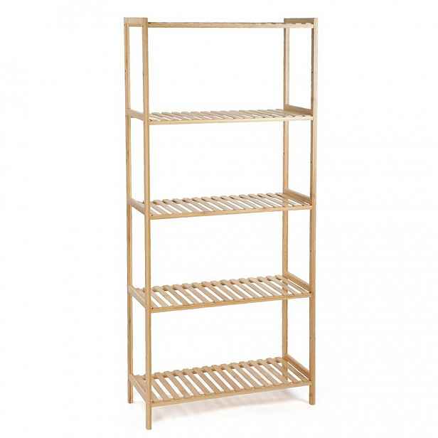 Koupelnový regál WABISABI RACK 5, bambusový