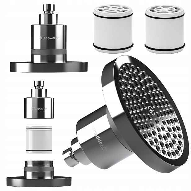 ShowerPro Rain Roční sada filtru dešťová sprcha čistá voda 12 m