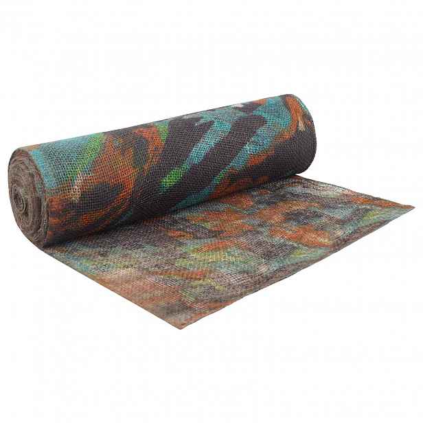 vidaXL Jutová rolka 50 x 1000 cm Maskáčová