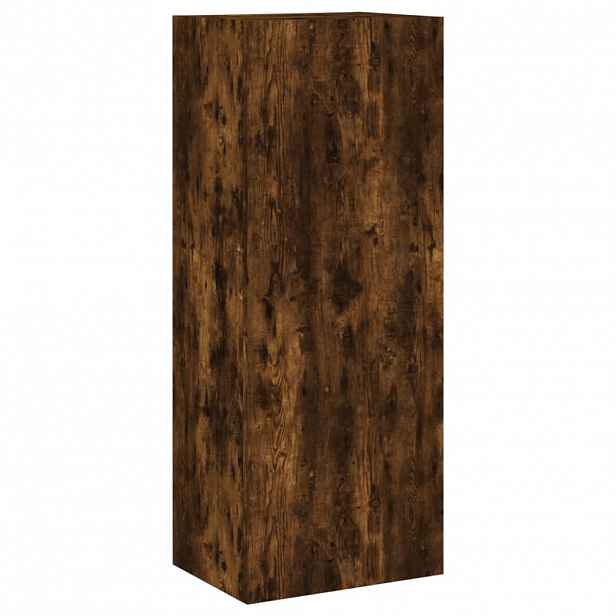 vidaXL Nástěnná TV skříňka kouřový dub 40,5x30x102 cm kompozitní dřevo