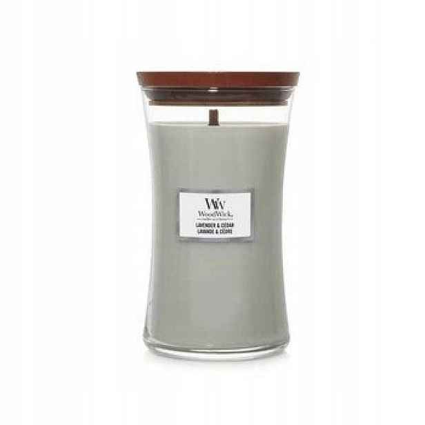 WoodWick Lavender & Cedar Váza levandule a cedr) 609.0 g