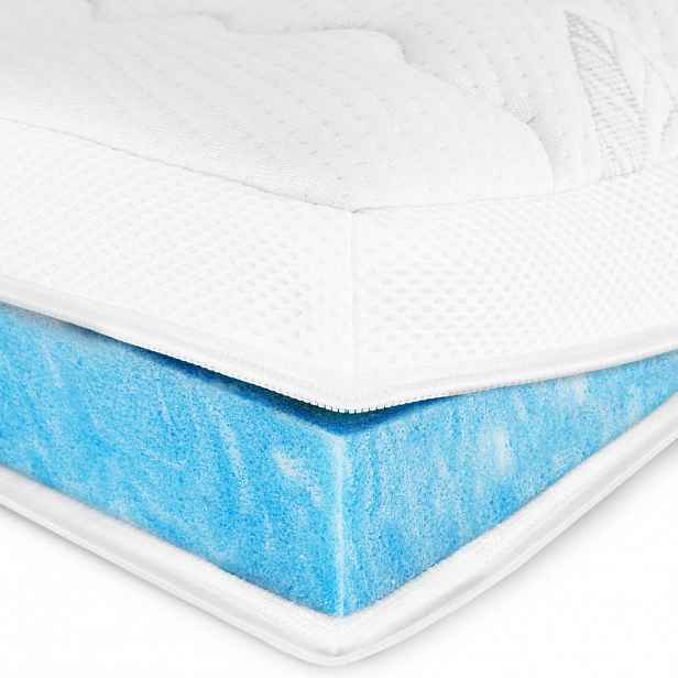 AM Qualitätsmatratzen HYPERMĚKKÝ TOPPER 135/180 cm - výška 6 cm a potah z tencelu
